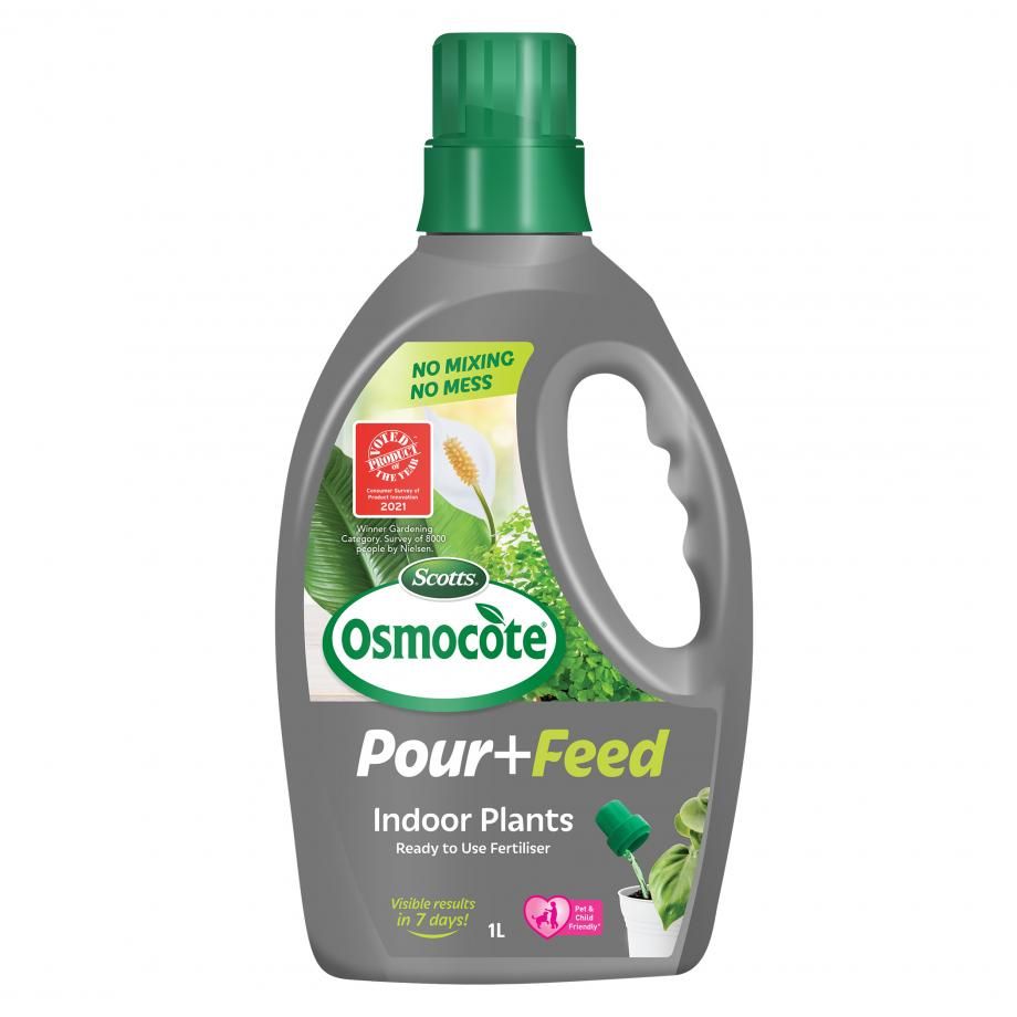 Osmocote Pour+Feed Indoor Plants Liquid Fertilizers - 1L